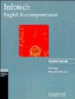 Infotech Teacher's book : English for Computer Users - Book