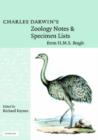 Charles Darwin's Zoology Notes and Specimen Lists from H.M.S. Beagle - Book
