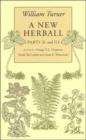 William Turner: A New Herball 2 Volume Boxed Hardback Set - Book