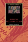 The Cambridge Companion to Biblical Interpretation - Book