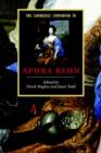 The Cambridge Companion to Aphra Behn - Book