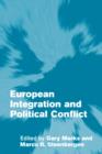 European Integration and Political Conflict - Book