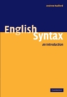 English Syntax : An Introduction - Book