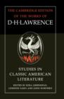 Studies in Classic American Literature - Book