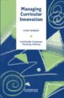 Managing Curricular Innovation - Book