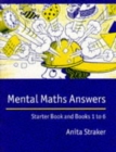 Mental Maths Answer book - Book