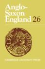 Anglo-Saxon England: Volume 26 - Book