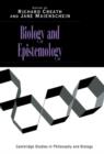 Biology and Epistemology - Book