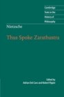 Nietzsche: Thus Spoke Zarathustra - Book