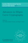 Advances in Elliptic Curve Cryptography - Book