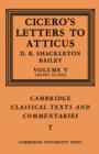 Cicero: Letters to Atticus: Volume 5, Books 11-13 - Book