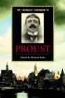 The Cambridge Companion to Proust - Book