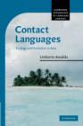 Contact Languages : Ecology and Evolution in Asia - Book