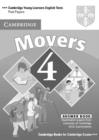 Cambridge Young Learners English Tests Movers 4 Answer Booklet : Examination Papers from the University of Cambridge ESOL Examinations - Book