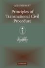 Principles of Transnational Civil Procedure - Book