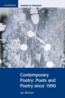 Contemporary Poetry : Poets and Poetry since 1990 - Book