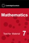Cambridge Essentials Mathematics Year 7 Teacher Material CD-ROM - Book