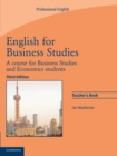 English for Business Studies Teacher's Book : A Course for Business Studies and Economics Students - Book