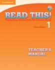 Read This! Level 1 Teacher's Manual with Audio CD : Fascinating Stories from the Content Areas - Book