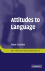 Attitudes to Language - Book