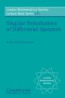Singular Perturbations of Differential Operators : Solvable Schrodinger-type Operators - Book