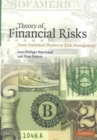 Theory of Financial Risks : From Statistical Physics to Risk Management - Book