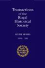 Transactions of the Royal Historical Society: Volume 12 : Sixth Series - Book
