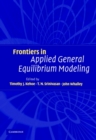 Frontiers in Applied General Equilibrium Modeling : In Honor of Herbert Scarf - Book