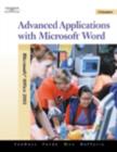 Advanced Applications with Microsoft Word - Book