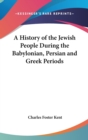 A HISTORY OF THE JEWISH PEOPLE DURING TH - Book