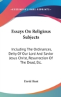 Essays On Religious Subjects - Book