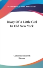 DIARY OF A LITTLE GIRL IN OLD NEW YORK - Book