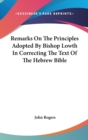 REMARKS ON THE PRINCIPLES ADOPTED BY BIS - Book