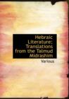 Hebraic Literature; Translations from the Talmud Midrashim - Book