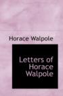 Letters of Horace Walpole - Book