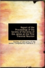 Report of the Proceedings of the Society of the Army of the James at the First Triennial Reunion - Book