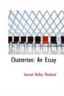 Chatterton : An Essay - Book