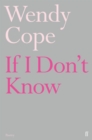 If I Don't Know - Book