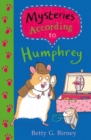 Mysteries According to Humphrey - Book