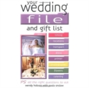 Your Wedding File and Gift List : The Ideal Book to Help Streamline Your Wedding Plans - Book