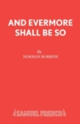 And Evermore Shall be So - Book