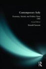 Contemporary Italy : Politics, Economy and Society Since 1945 - Book