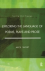Exploring the Language of Poems, Plays and Prose - Book