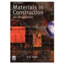 Materials in Construction : An Introduction - Book