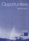 Opportunities Elementary Global Test Booklet - Book
