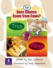 Info Trail Beginner Stage: Does Cheese Come from Cows? - Book