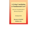 Living Constitution Fundament CB - Book