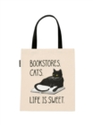Bookstore Cats Tote Bag - Book