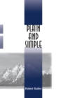 Plain and Simple - Book