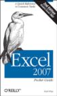 Excel 2007 Pocket Guide - Book